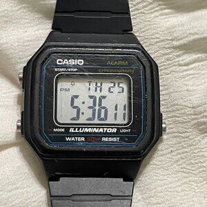 Casio W217H Digital Sport Watch – Fully Working & Water Resistant Vintage